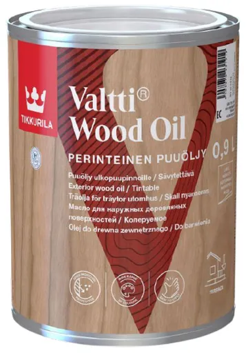 VALTTI WOOD OIL - Olej na terasy (Puuöljy) (zákazkové miešanie) 0,9 l tvt 5050 - mesi
