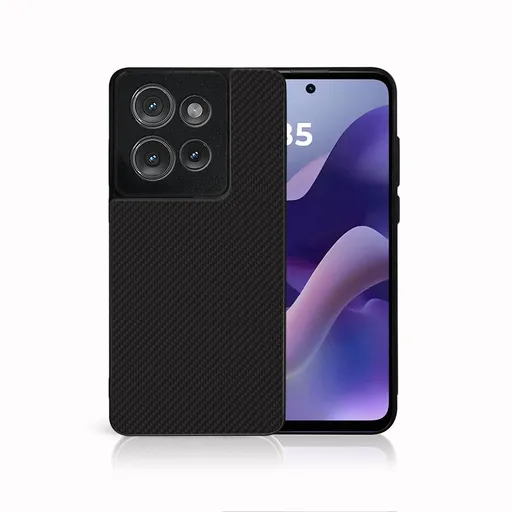 MY ART Ochranný kryt pre Motorola Moto G86 5G CARBON (231)