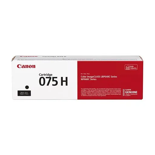 CANON 075H BK - originálny toner, čierny, 3500 strán
