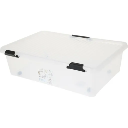 Detský úložný box na kolieskach, 60 x 40 x 17 cm