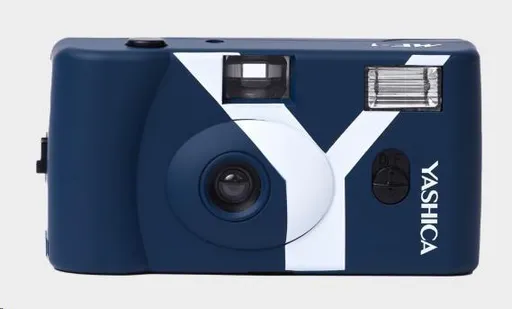 YASHICA MF-1 Snapshot Art Camera (Prussian Blue) - analógový fotoaparát