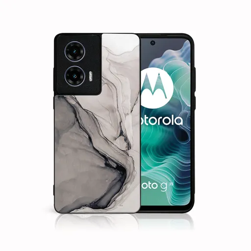 MY ART Ochranný kryt pre Motorola Moto G35 5G BLACK INK (146)