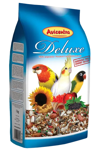 AVICENTRA Malý papagáj Deluxe krmivo pre korely, rozely a agapornisy 1kg