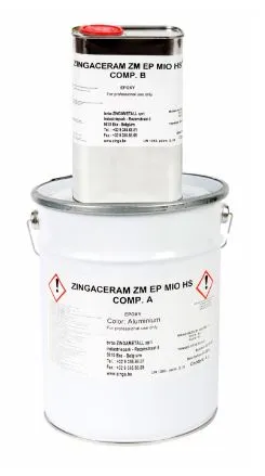 ZINGA Zingaceram HS - dvojzložková podkladová farba kovovo šedá 4+1 l