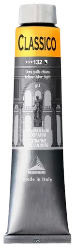 MAIMERI CLASSICO - Extra jemné olejové farby 132 - yellow ochre light, 0,2 L