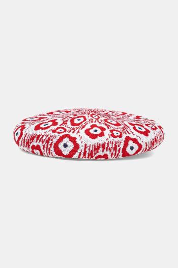Baretka Kangol RETRO FLOWER červená farba, K3750.RD608