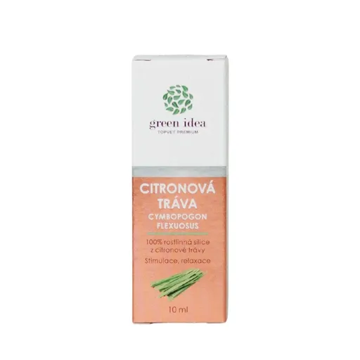 Citrónová tráva – 100 % silica 10 ml – Green idea