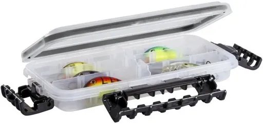 Plano krabička waterproof stowaway 3500 3-18 compartment clear
