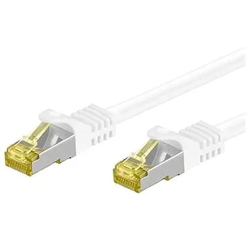 OEM S/FTP patchkabel Cat 7, s konektormi RJ45, LSOH, 10 m, biely (21.92.2186)