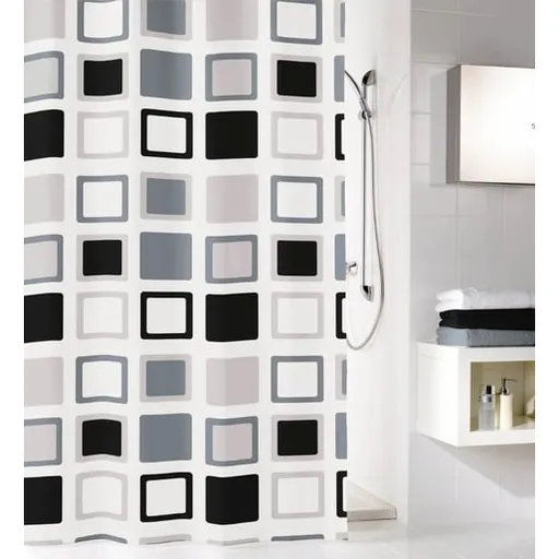 Kleine Wolke Clipper sprchový záves 120x200cm antracitová 5209901238