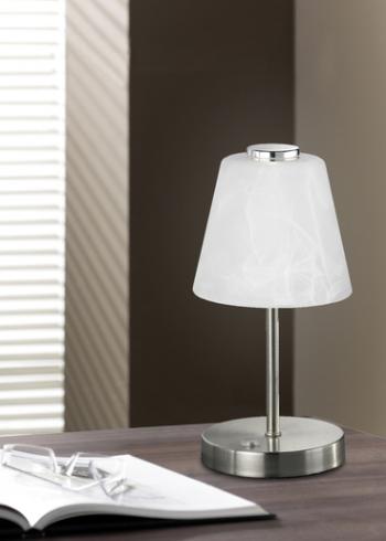 LED stolová lampa Reality Emmy nikel R52541907