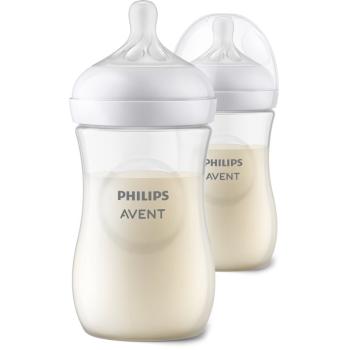 Philips Avent Natural Response Baby Bottle dojčenská fľaša 1 m+ 2x260 ml