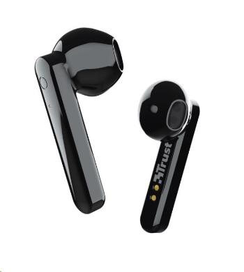 TRUST slúchadlá Primo Touch Bluetooth Wireless Earphones - black