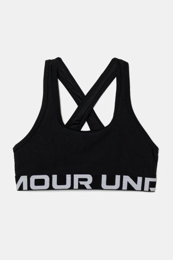 Detská podprsenka Under Armour Crossback Bra čierna farba, 1390066