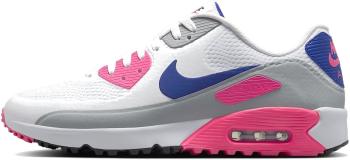 Nike Air Max 90 G Unisex Shoe White/Laser Pink/Concord 40 Dámske golfové topánky