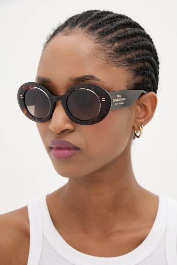 Okuliare Marc Jacobs dámske, hnedá farba, MARC 799/S