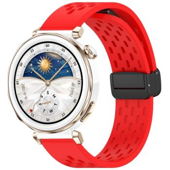 AIRY Silikónový remienok pre Huawei Watch GT 5 Pro 42mm červený