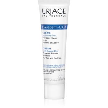 Uriage Bariéderm Cica-Cream with Copper-Zinc reparačný krém s obsahom medi a zinku s panthenolom 100 ml