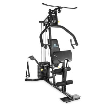 Capital Sports Puissantor A15, multifunkčné zariadenie pre domáce posilňovanie, 100 lb, oceľ, čierna