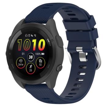 RUBBER Silikónový remienok Garmin Forerunner 265S tmavomodrý