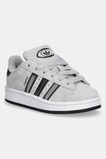 Detské tenisky adidas Originals CAMPUS 00s šedá farba, JQ1756