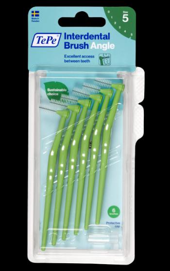 TEPE Angle Medzizubné kefky zelené 0,8 mm 6 ks