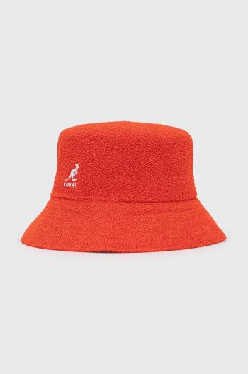 Klobúk Kangol K3050ST.CG637-CG637, oranžová farba,