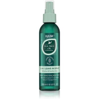 HASK Tea Tree Oil & Rosemary bezoplachový sprej pre suchú pokožku hlavy so sklonom k svrbeniu 175 ml