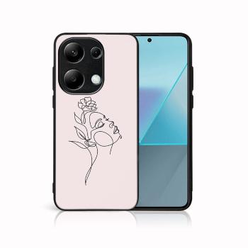 MY ART Ochranný kryt pre Xiaomi Redmi Note 13 ROSE GIRL (198)