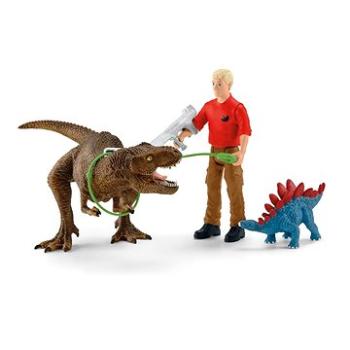 Schleich 41465 Útok Tyranosaura Rexa (4059433574196)