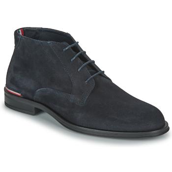 Tommy Hilfiger  CORE RWB HILFIGER SUEDE L BOOT  Polokozačky Modrá