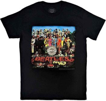 The Beatles Tričko Vintage Sgt Pepper Unisex Black L