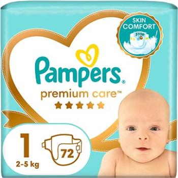 PAMPERS Premium Care veľkosť 1 (72 ks) (8006540858073)