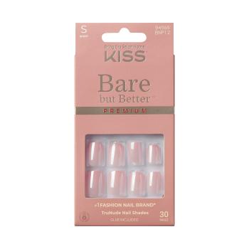 KISS Gélové nechty Bare-But-Better Premium 30 ks