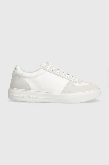 Kožené tenisky Karl Lagerfeld T/KAP biela farba, KL51424