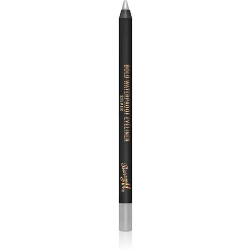 Barry M Bold Waterproof Eyeliner vodeodolná ceruzka na oči odtieň Silver 1,2 g