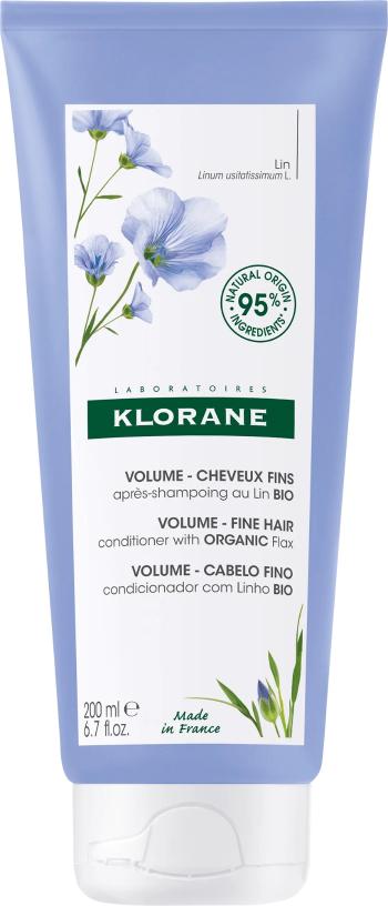 Klorane Kondicionér pre jemné vlasy s organickým ľanom (Volume Conditioner) 200 ml