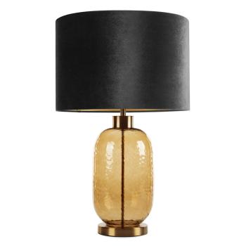 ArtFir Stolná lampa NELLY | čierna/zlatá 46 x 69 cm