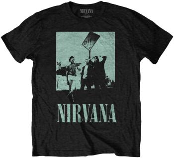 Nirvana Tričko Dips Unisex Black L