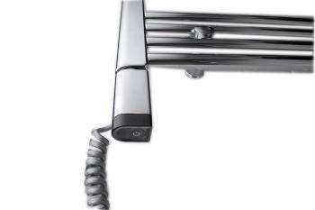 SAPHO - ONE D vykurovacia tyč s termostatom, 300 W, ľavá, chróm ONE-DL-C-300