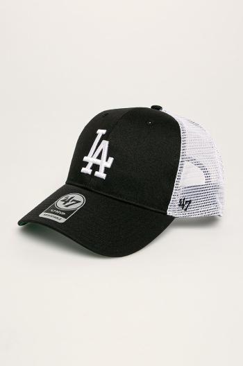 47 brand - Čiapka MLB Los Angeles Dodgers B-BRANS12CTP-BKC