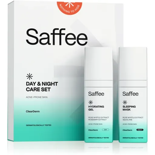 Saffee ClearDerm Day & Night Care Set sada pre problematickú pleť