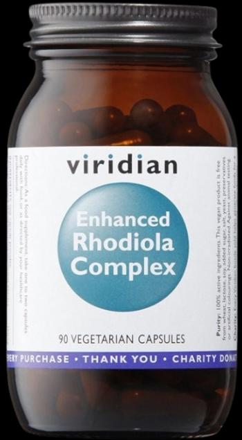 VIRIDIAN Enhanced Rhodiola Complex 90 kapsúl