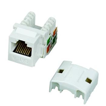 DATACOM RJ45 UTP CAT6 (DUAL) MINI biely (4030)