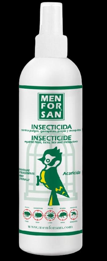 MEN FOR SAN antiparazitný sprej pre vtáky 250ml