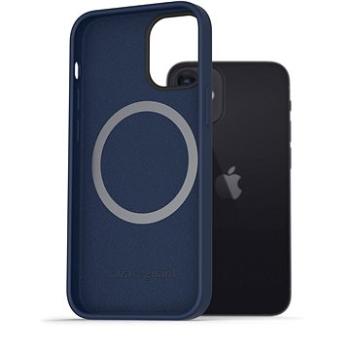 AlzaGuard Magnetic Silicon Case pre iPhone 12 Mini modré (AGD-PCMS001L)