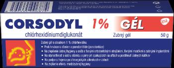 CORSODYL 1% GÉL 50 g