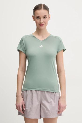 Tréningové tričko adidas Performance Aeroready zelená farba, JC9561