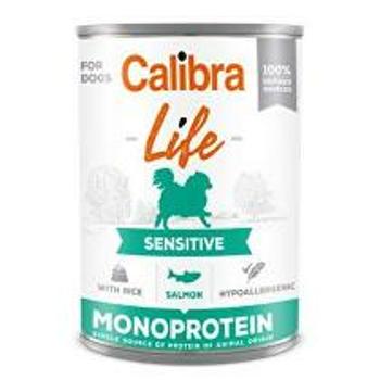 Calibra Dog Life cons.Sensitive Losos s ryžou 400g + Množstevná zľava