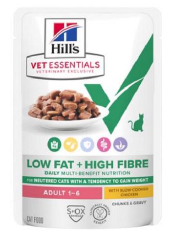 HILLS VE Feline Multi benefit Adult Weight Chicken kapsička pre mačky 12x85g